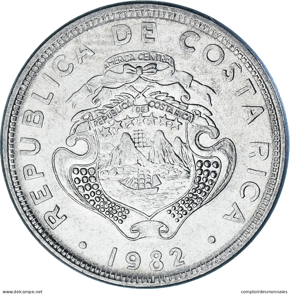 Monnaie, Costa Rica, Colon, 1982 - Costa Rica