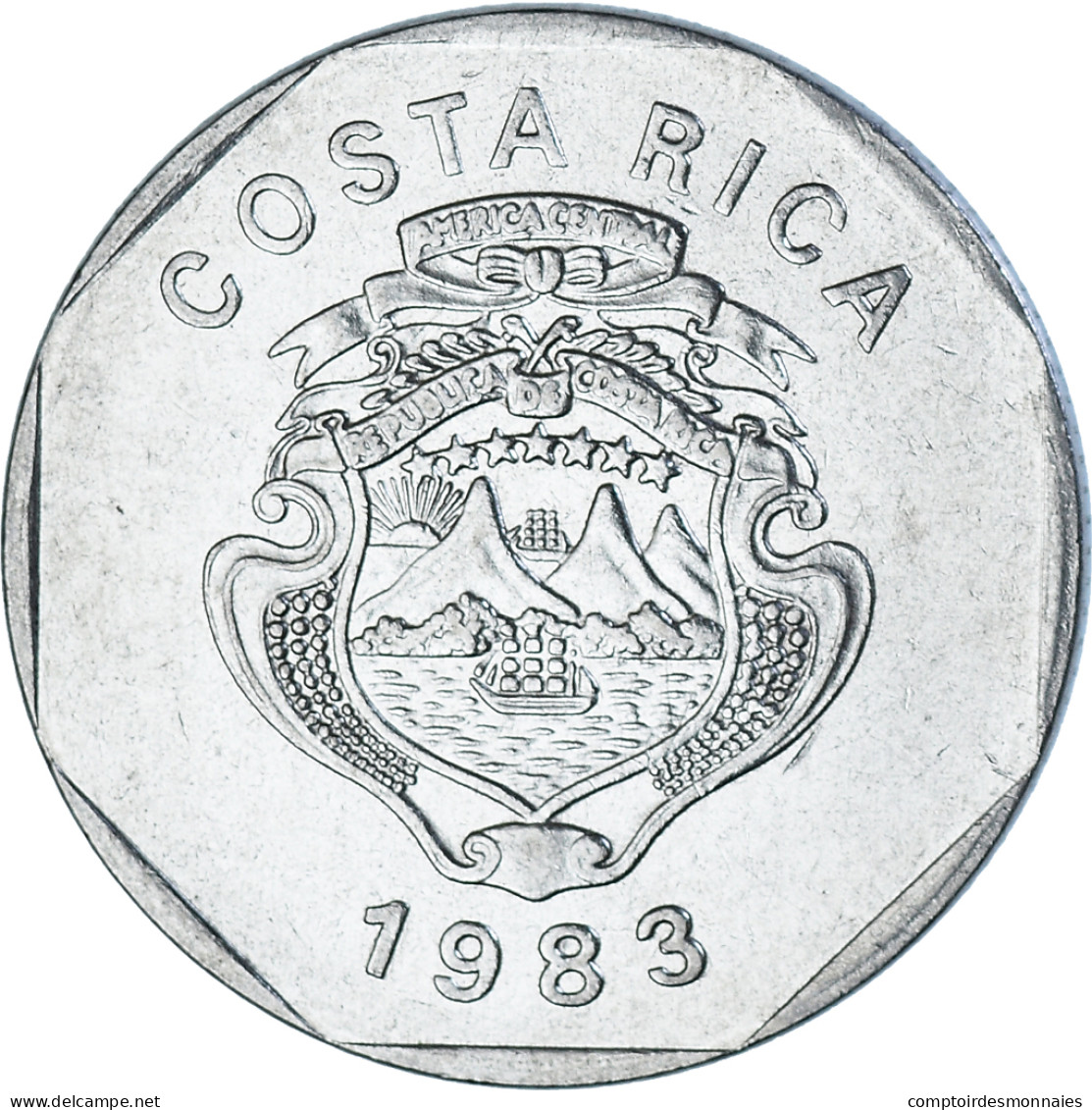Monnaie, Costa Rica, 10 Colones, 1983 - Costa Rica