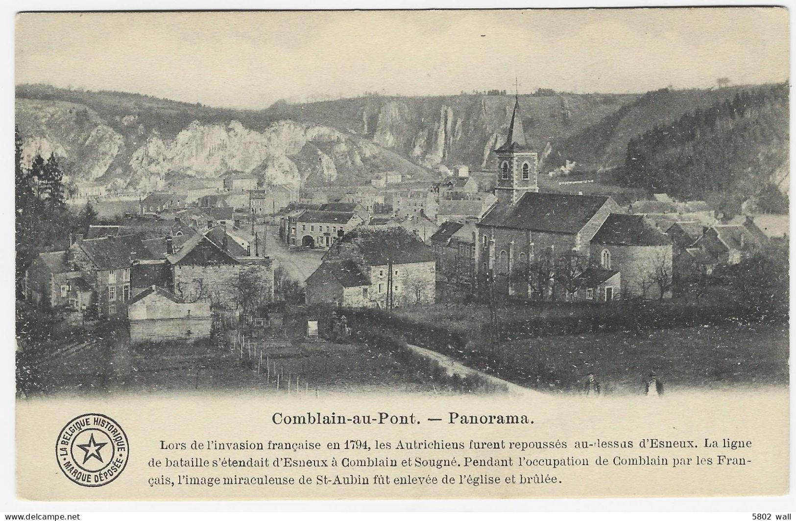 COMBLAIN-AU-PONT : Panorama (peu Fréquent) - Comblain-au-Pont