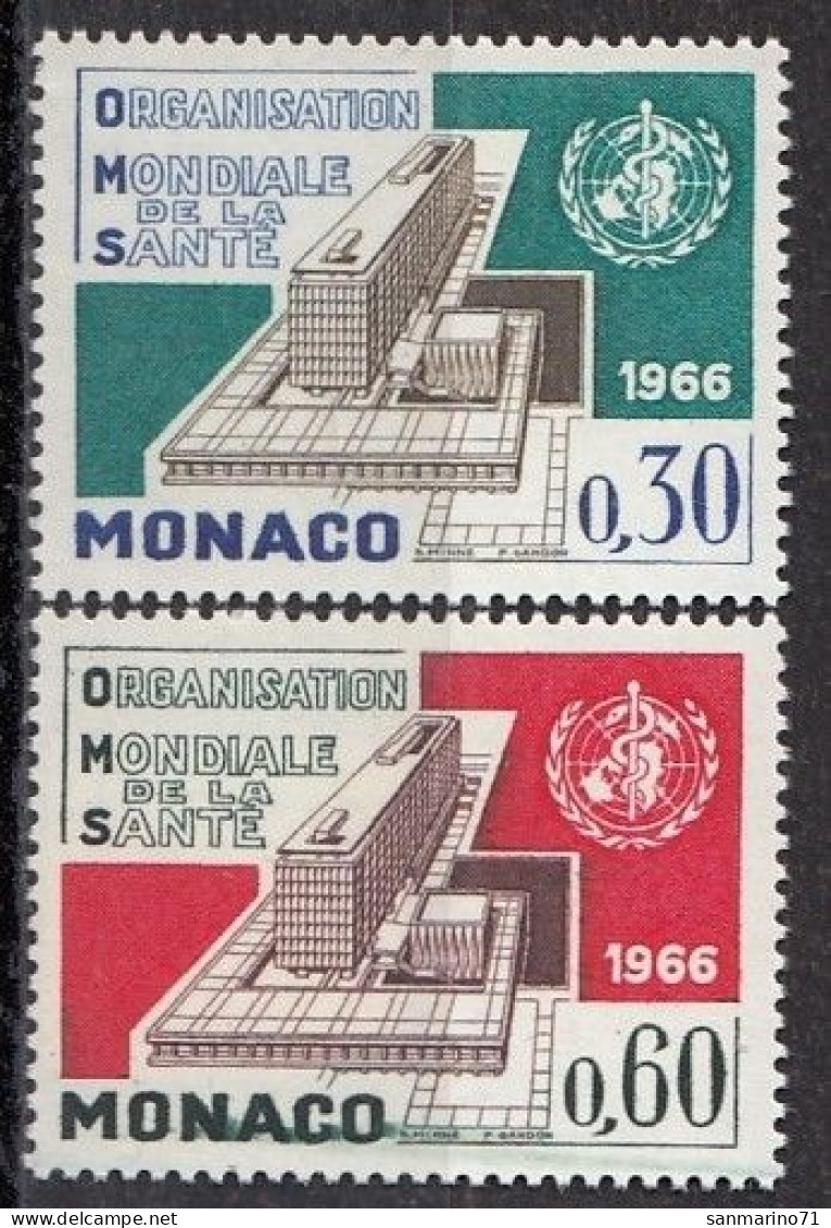 MONACO 837-838,unused - Pharmacy