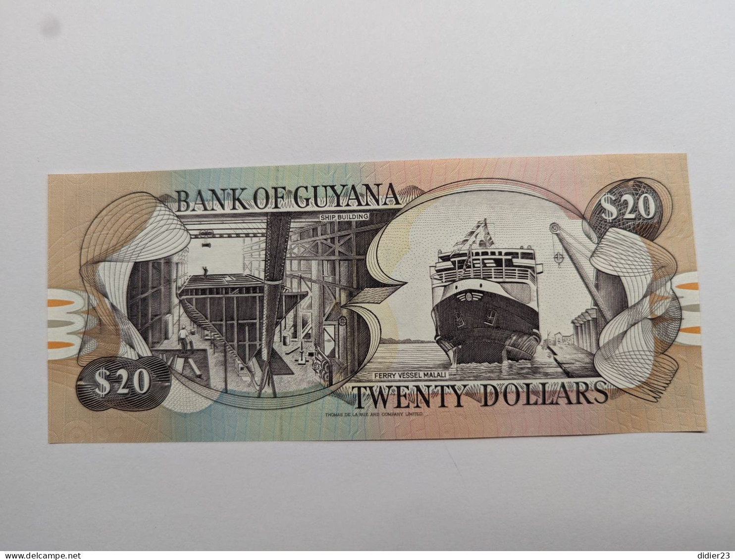 BILLET DE BANQUE GUYANA - Guyana