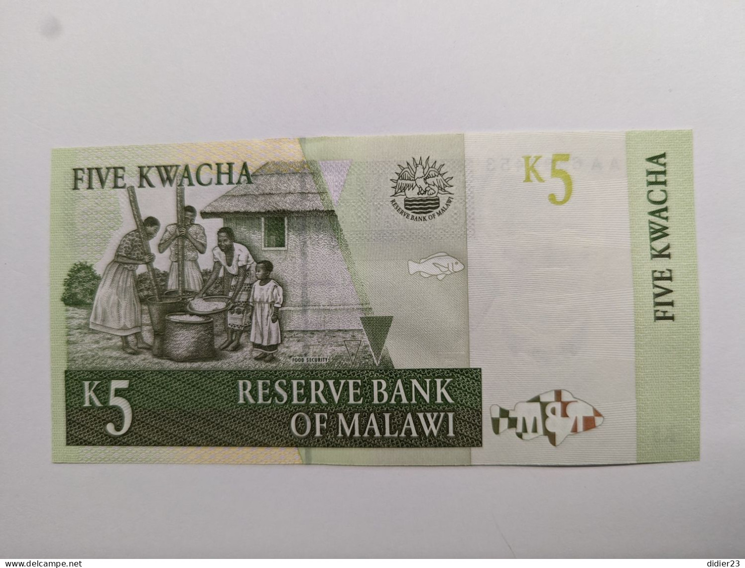 BILLET DE BANQUE MALAWI - Malawi