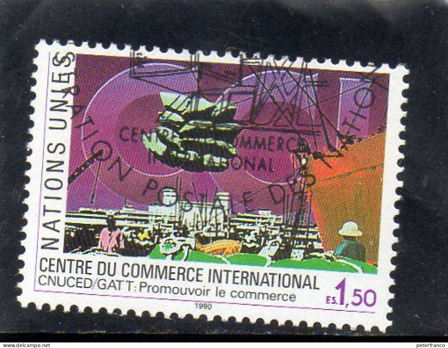 1990 Nazioni Unite - Ginevra - Centro Int. Del Commercio - Used Stamps