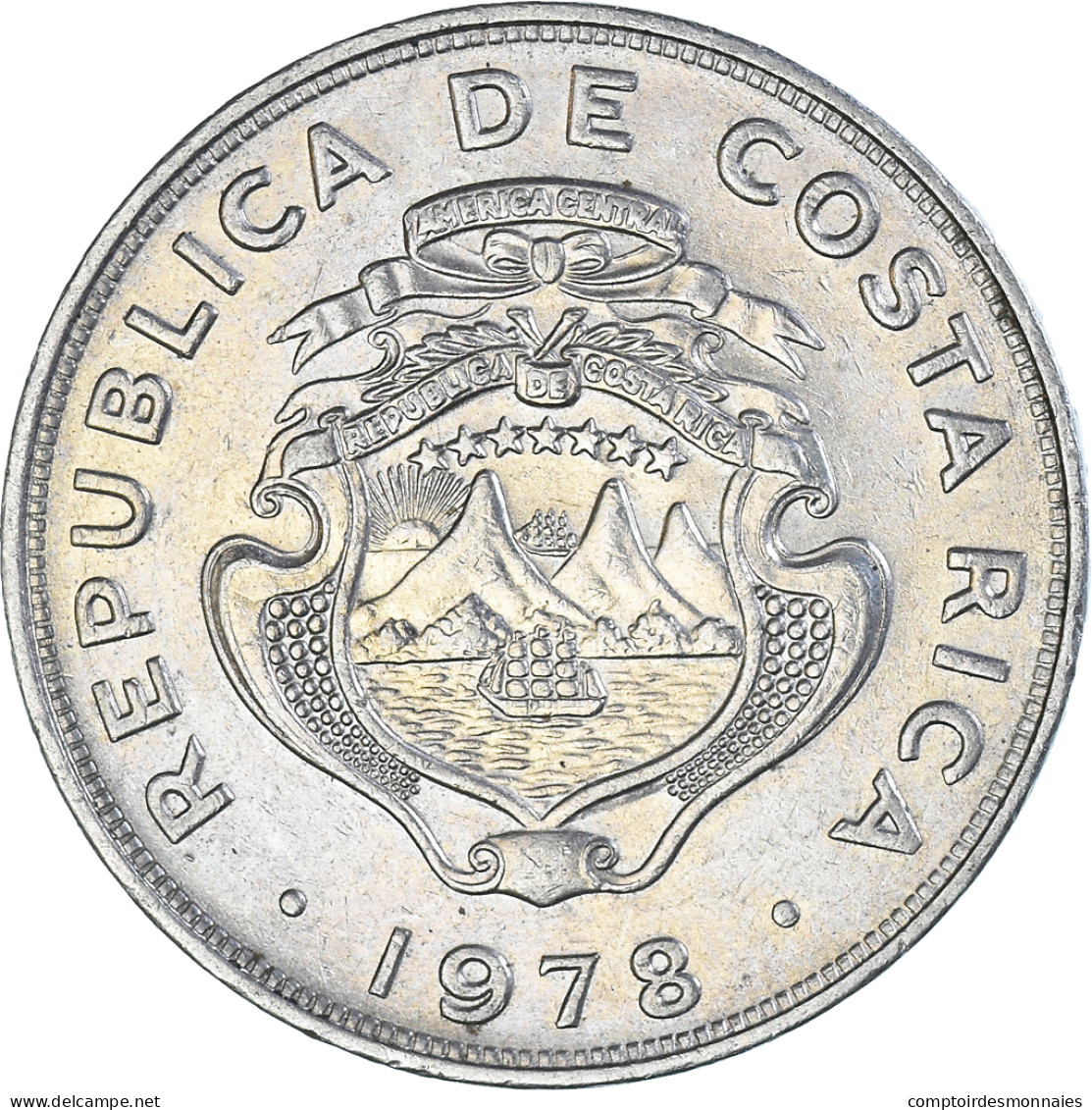 Monnaie, Costa Rica, Colon, 1978 - Costa Rica