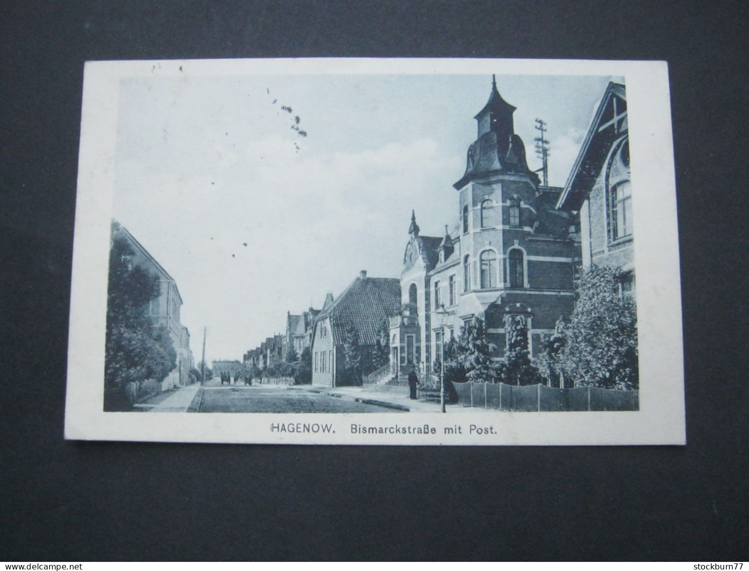 HAGENOW , Mecklenburg , Strasse , Seltene Ansichtskarte Um 1917 - Hagenow