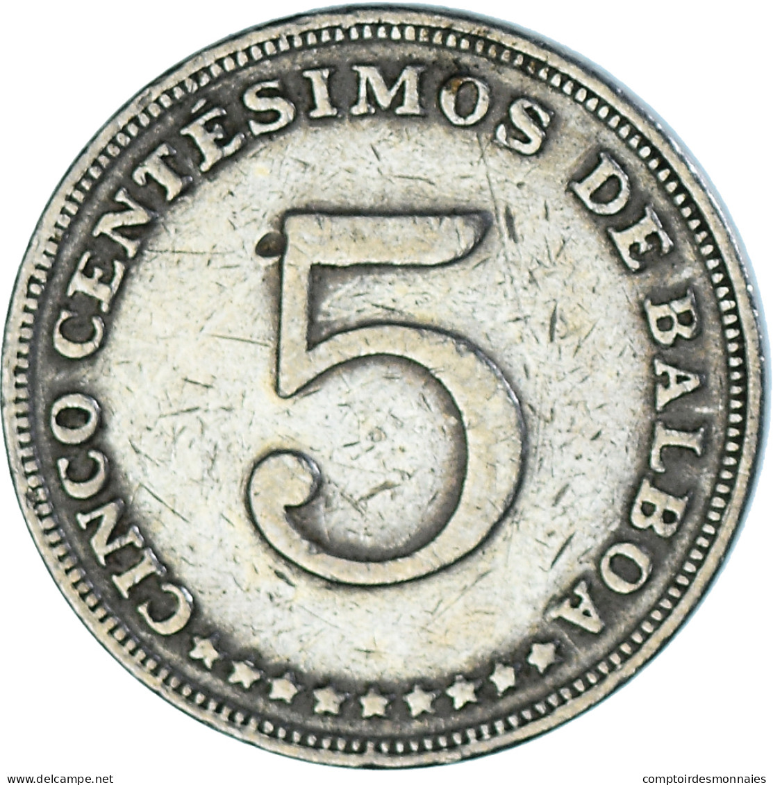 Monnaie, Panama, 5 Centesimos, 1970 - Panama