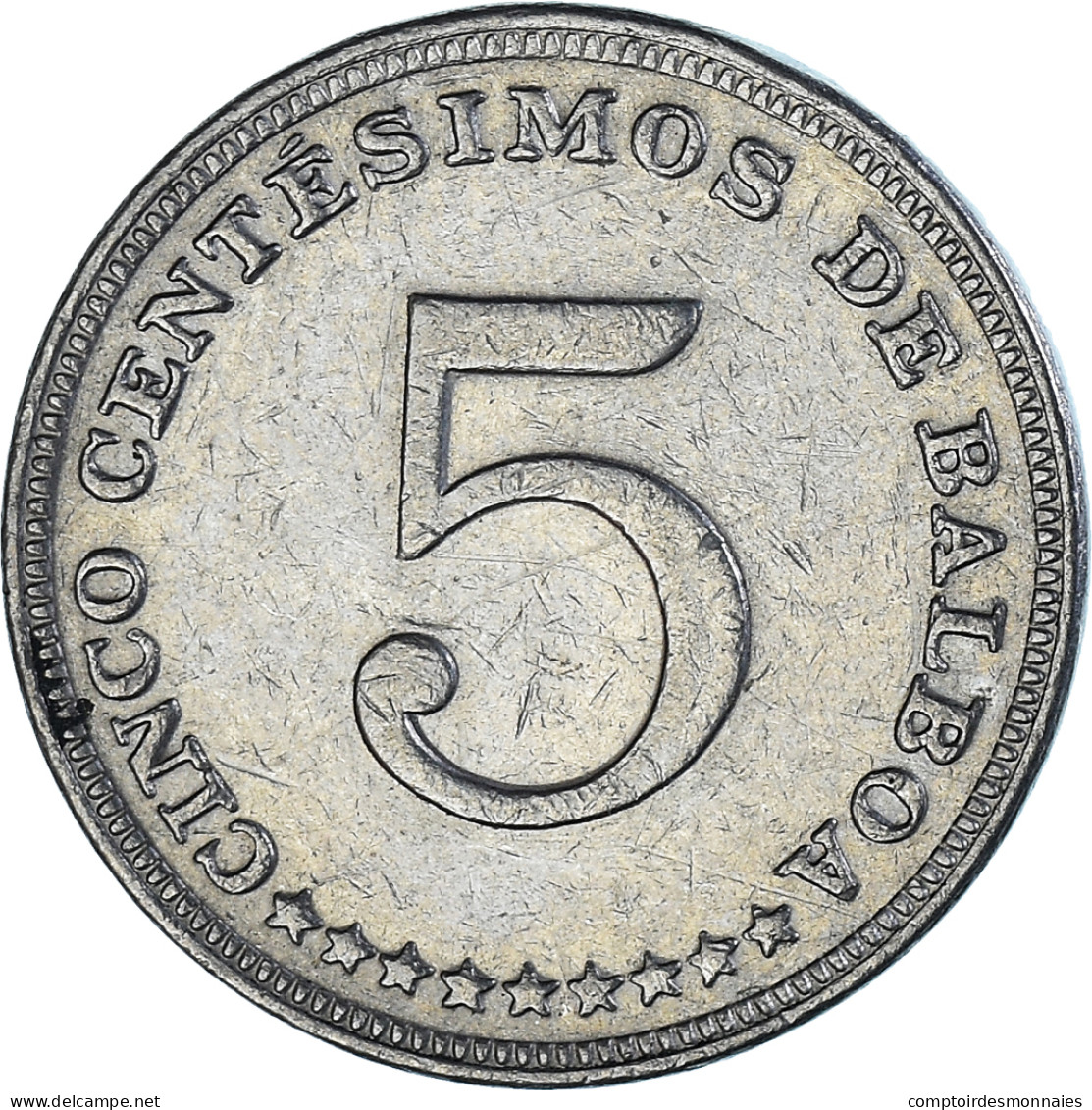 Monnaie, Panama, 5 Centesimos, 1973 - Panama