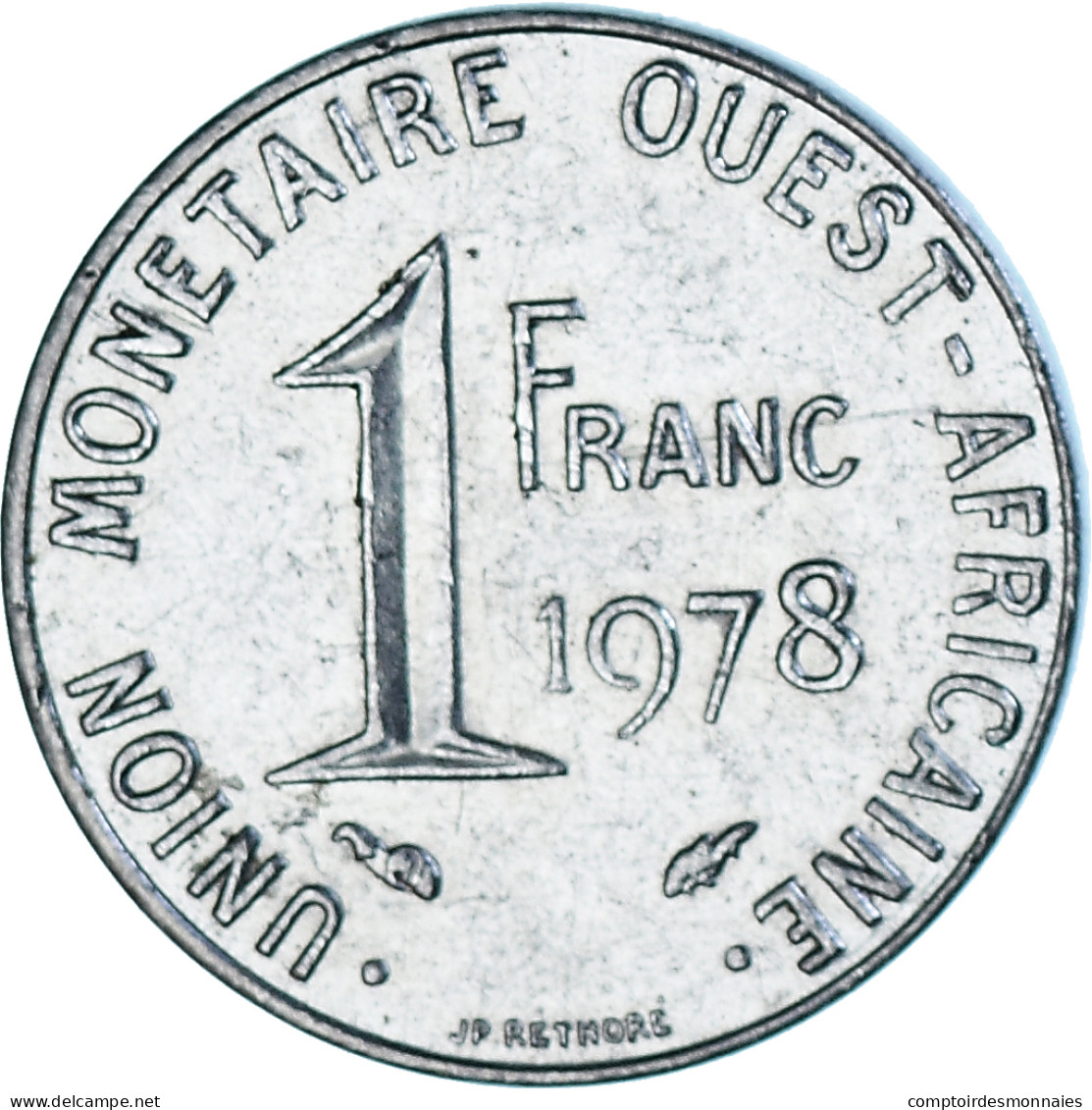 Monnaie, Communauté économique Des États De L'Afrique De L'Ouest, Franc, 1978 - Côte-d'Ivoire