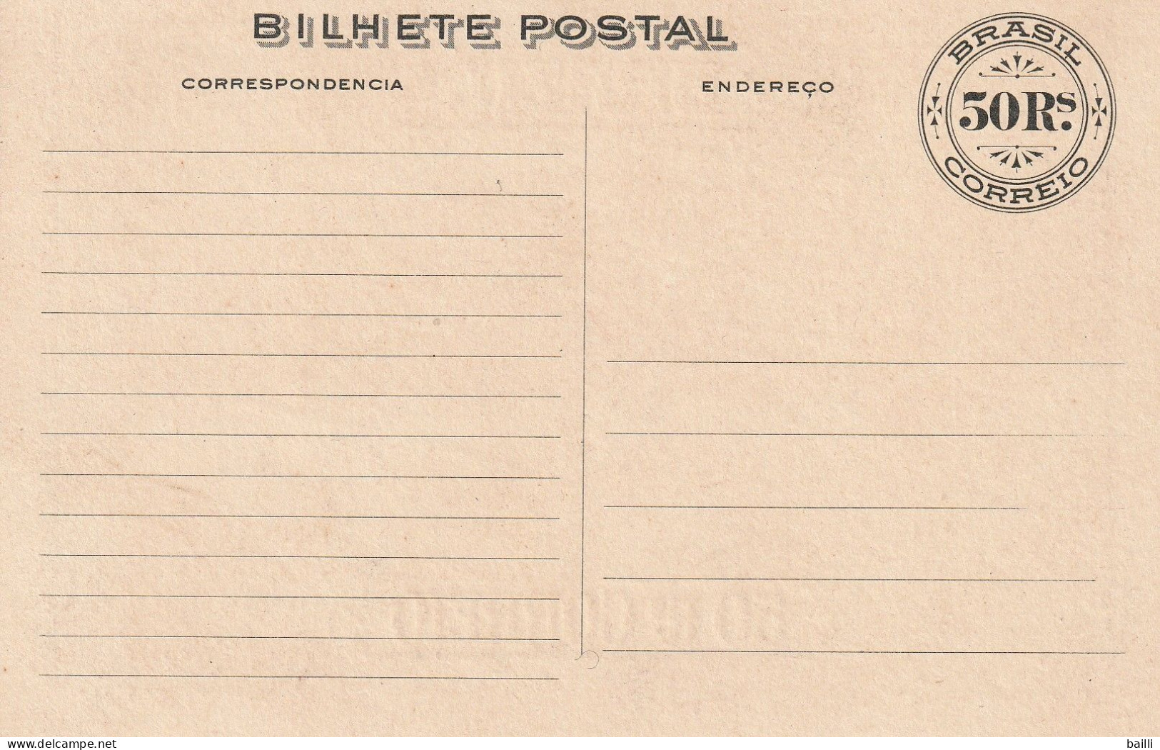 Brésil Entier Postal Illustré 1908 - Entiers Postaux