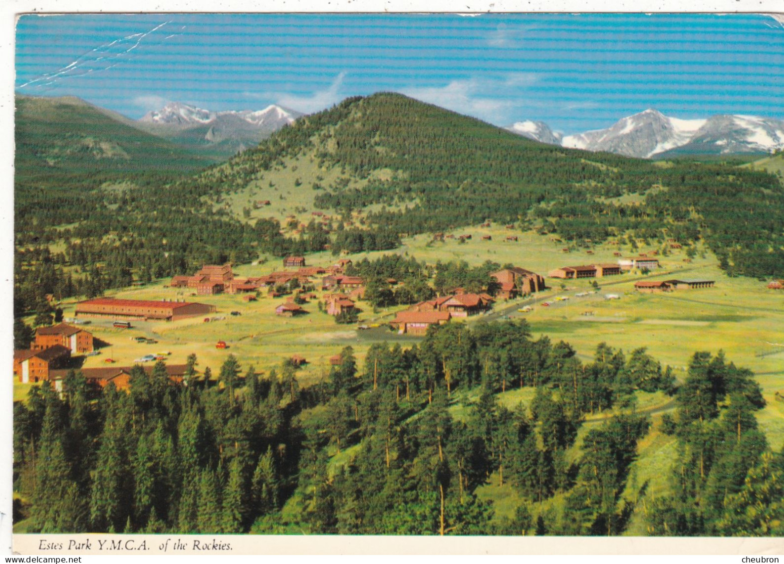 ETATS UNIS. COLORADO. Y.M.C.A. OF THE ROCKIES. ESTES PARK CENTER . ANNEE 1981 + TEXTE+TIMBRE - Rocky Mountains