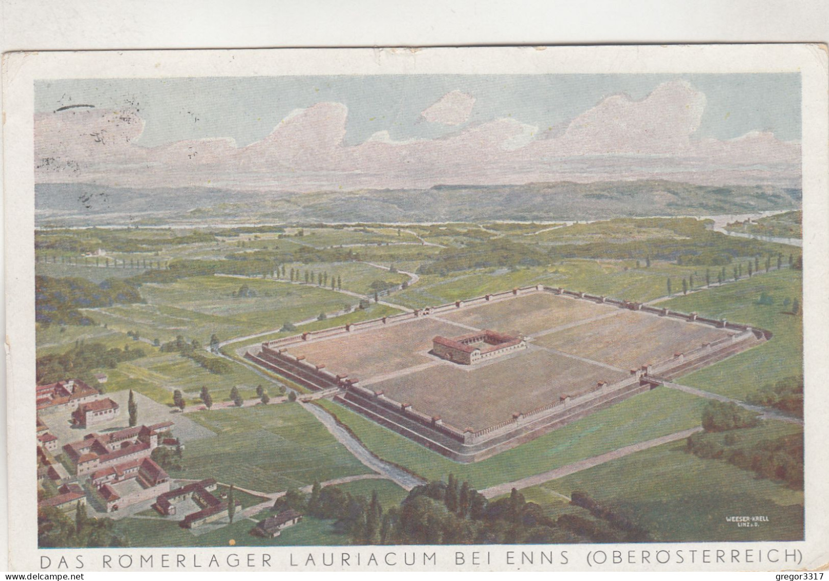 D2959) ENNS OÖ - Das RÖMERLAGER LAURIACUM Bei ENNS - Oberösterreich - 1935 - Enns