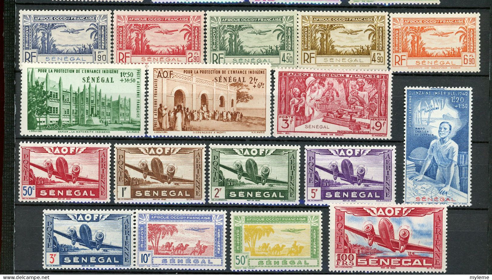 AR-32 Sénégal  PA N° 13 à 30 *  A Saisir !!! - Airmail