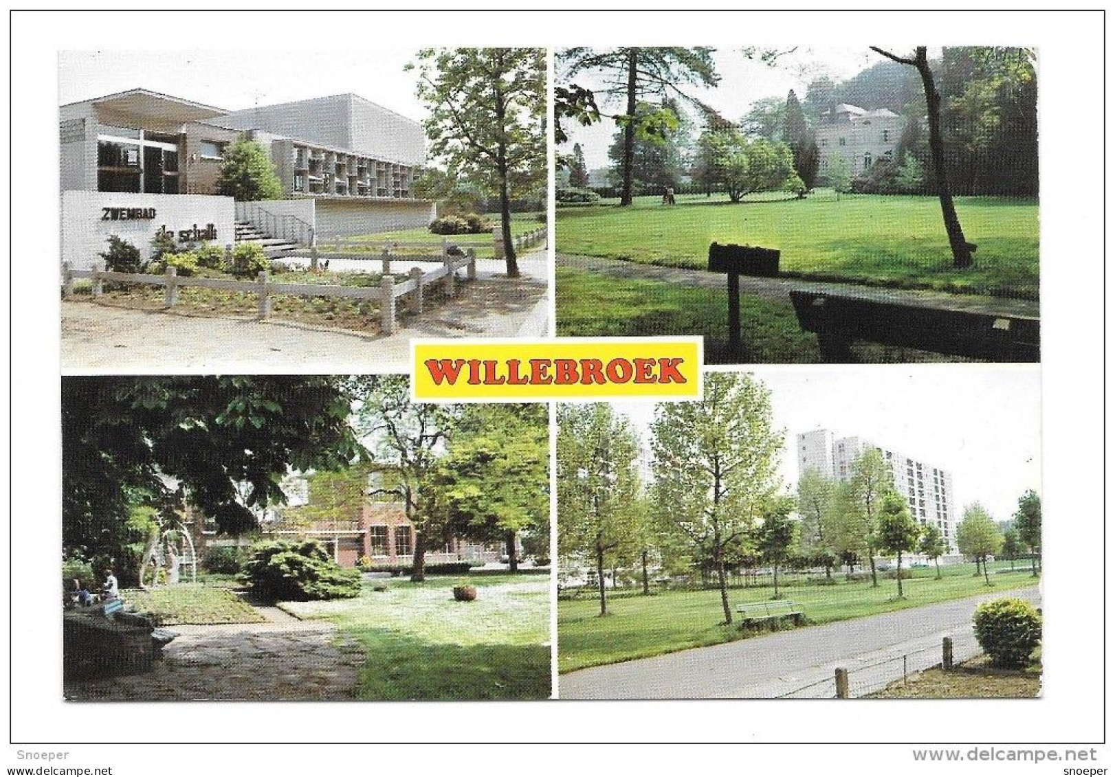 Willebroek4 Zicht Schalk/belair/gemeenteschool/stad(person) - Willebroek