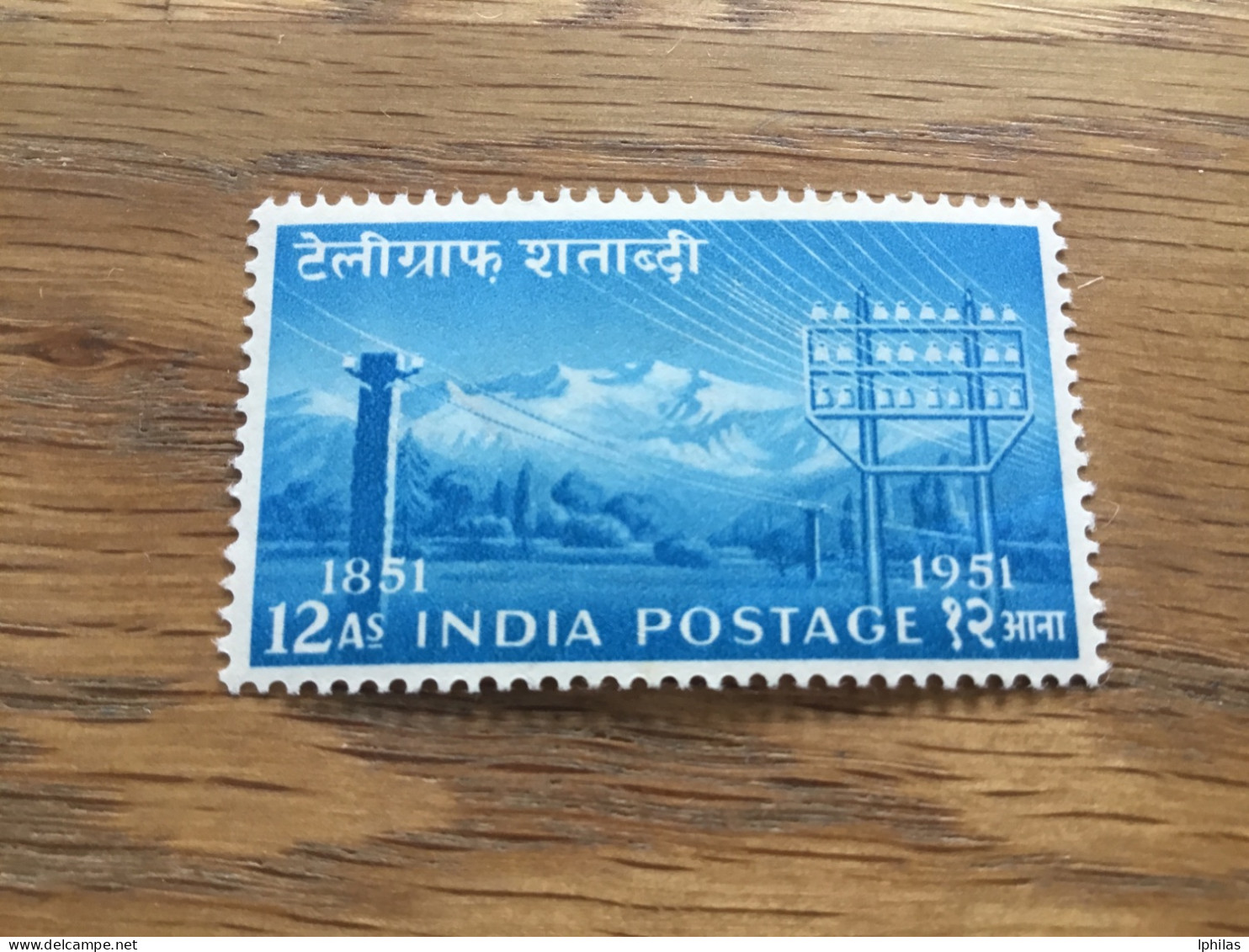 Indien 1953, 1. Nov. 100 Jahre Indische Telegraphie Postfrisch ** MNH** - Unused Stamps