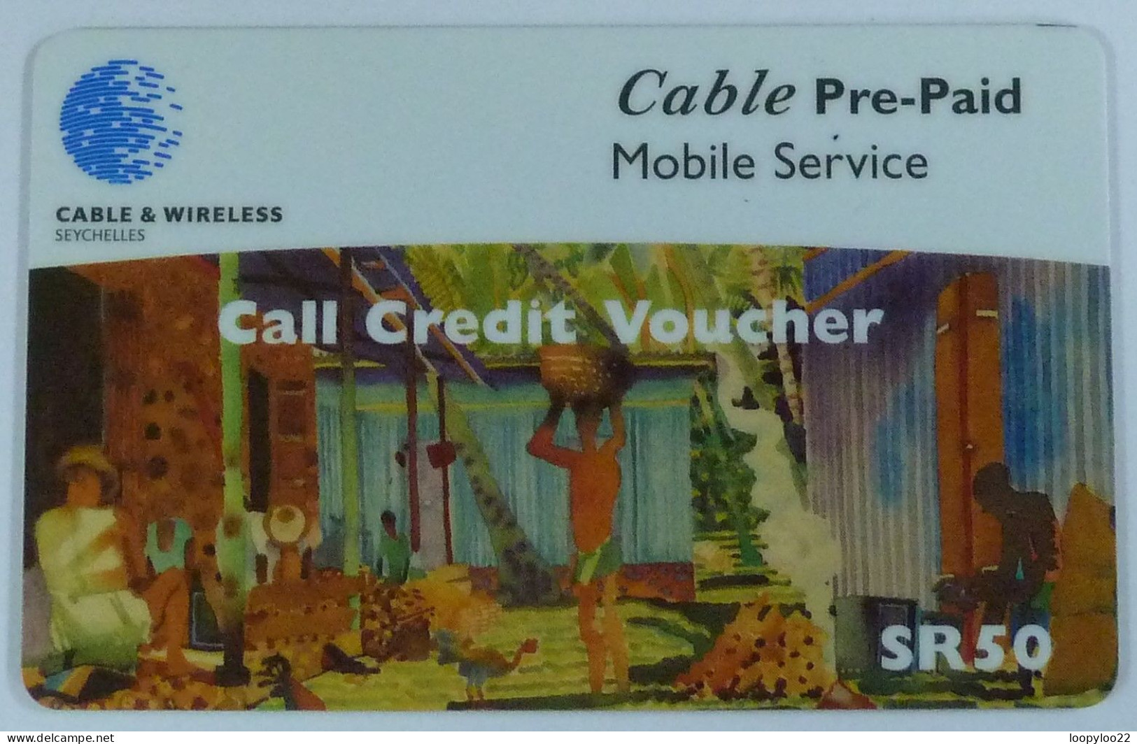 SEYCHELLES - Cable & Wireless - Mobile - Prepaid - Call Credit Voucher - Seychelles