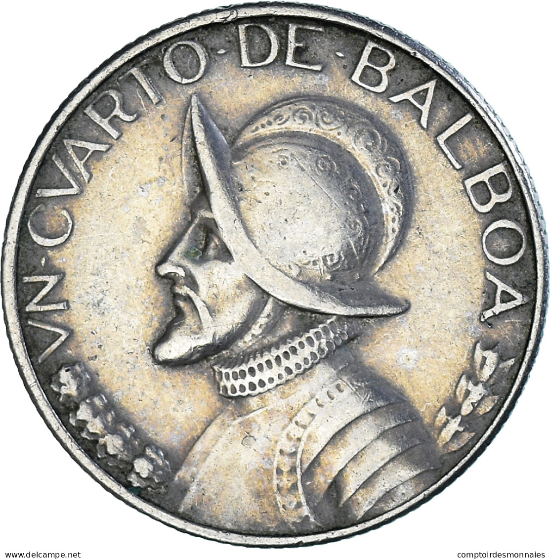 Monnaie, Panama, 1/4 Balboa, 1970 - Panama