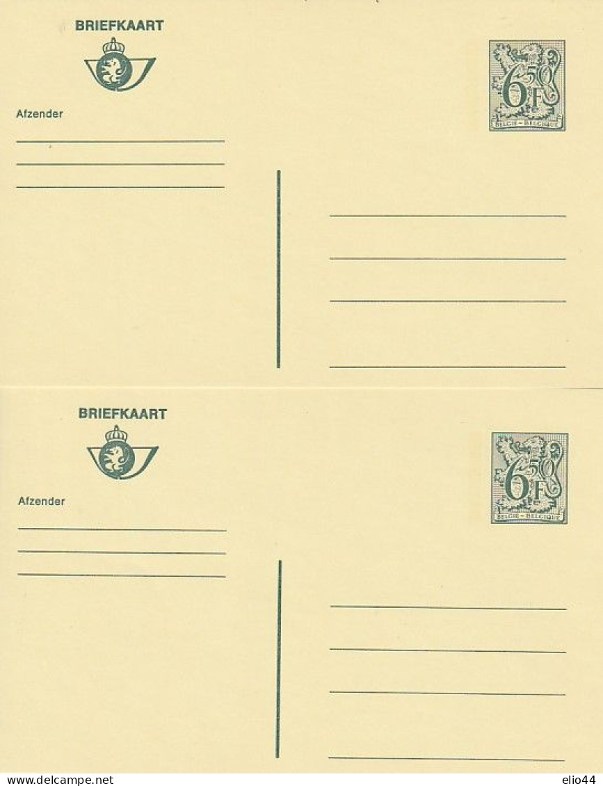 Belgio - Cartoline Postali ( Re Baldovino ) - - Reply Paid Cards