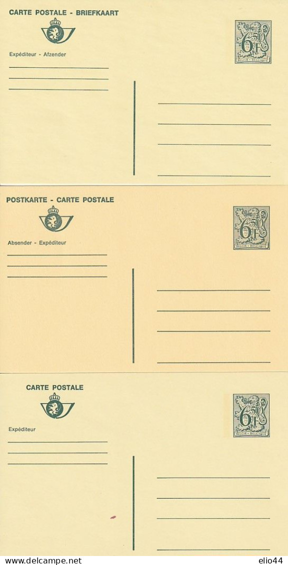 Belgio - Cartoline Postali ( Re Baldovino ) - - Cartes Avec Réponse Payée