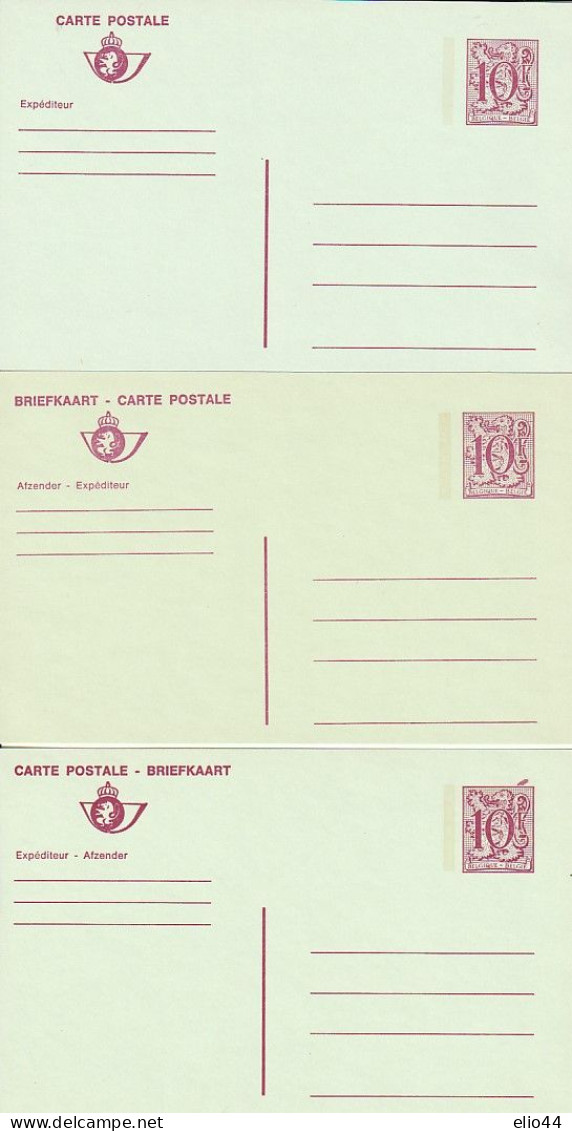 Belgio - Cartoline Postali ( Re Baldovino ) - - Cartes Avec Réponse Payée