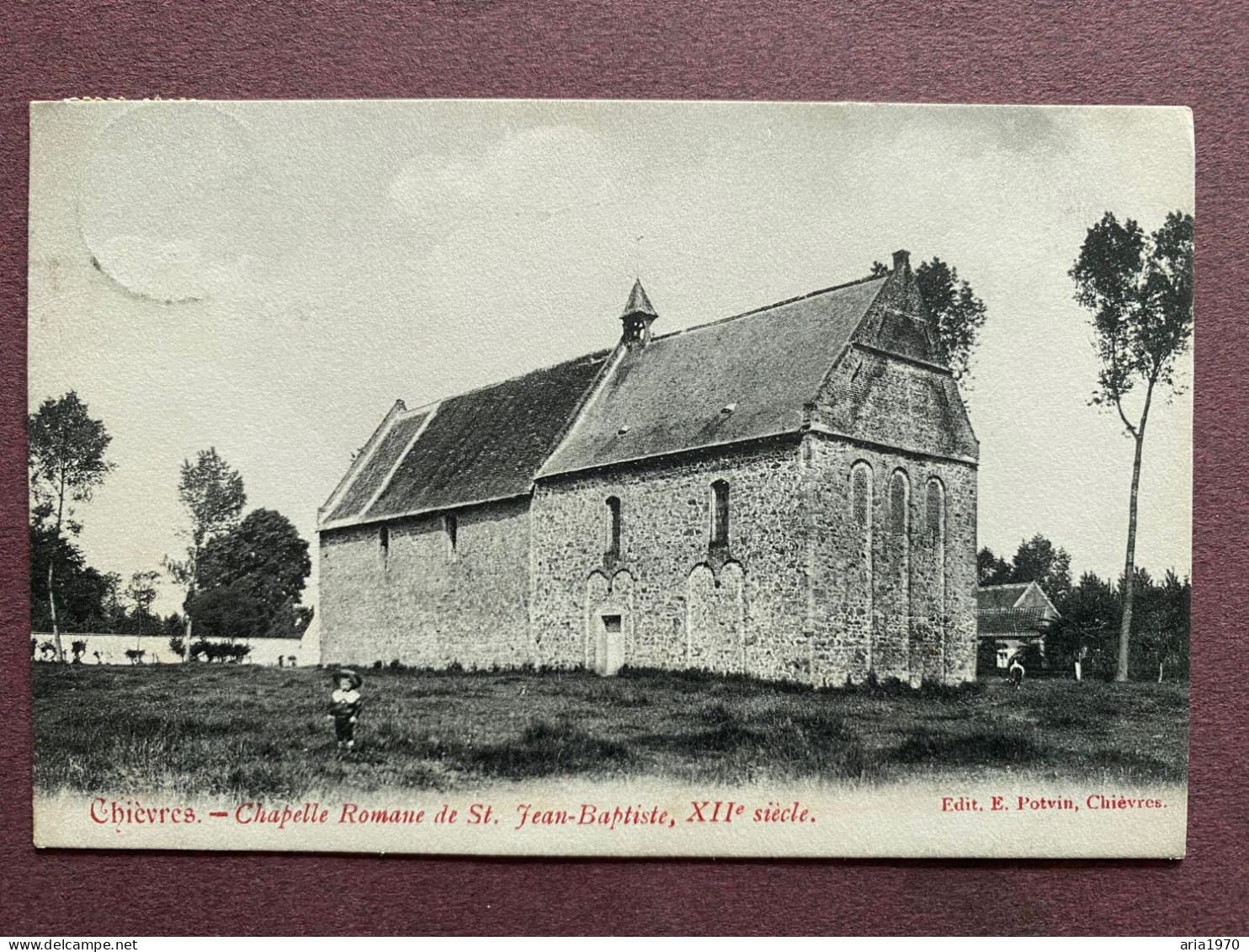 Chièvres   Chapelle Romane De St Jean-Baptiste - Chievres