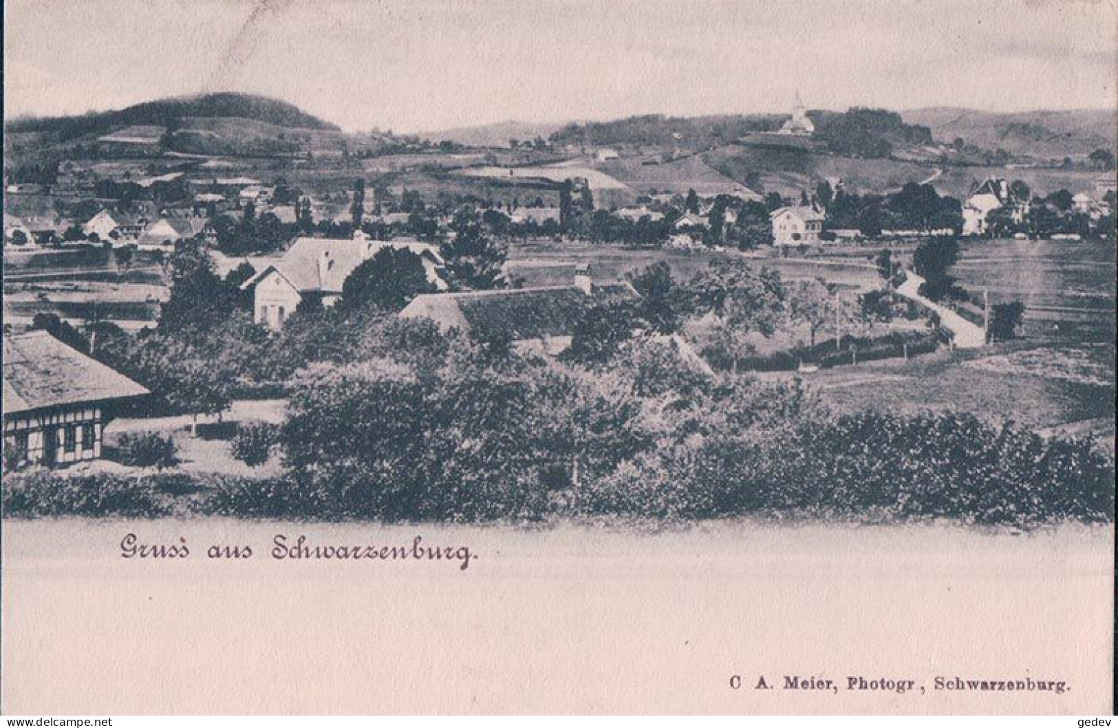 Gruss Aus Schwarzenburg BE (885) - Schwarzenburg