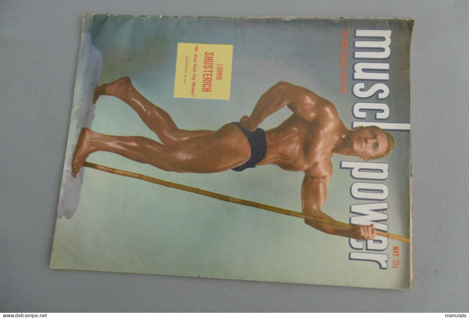 Sport - Muscle Power - The Body Builder Magazine - Ludwig Shusterich - Mr. New York City Winner - Deportes