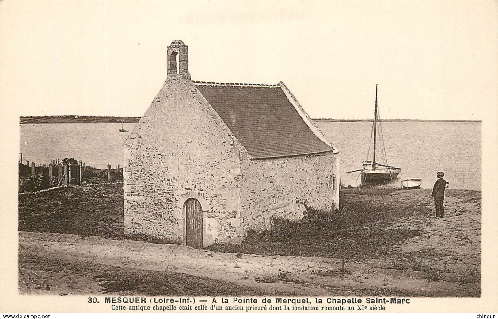 MESQUER A LA POINTE DE MERQUEL LA CHAPELLE SAINT MARC - Mesquer Quimiac