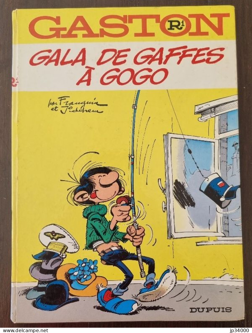 GASTON LAGAFFE Gala De Gaffes à Gogo/R1. Dos Rond. Ed Dupuis. Ed Originale 1973 - Gaston