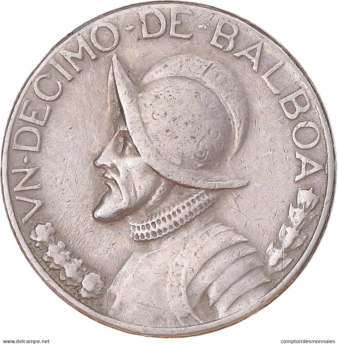 Monnaie, Panama, 1/10 Balboa, 1970 - Panama