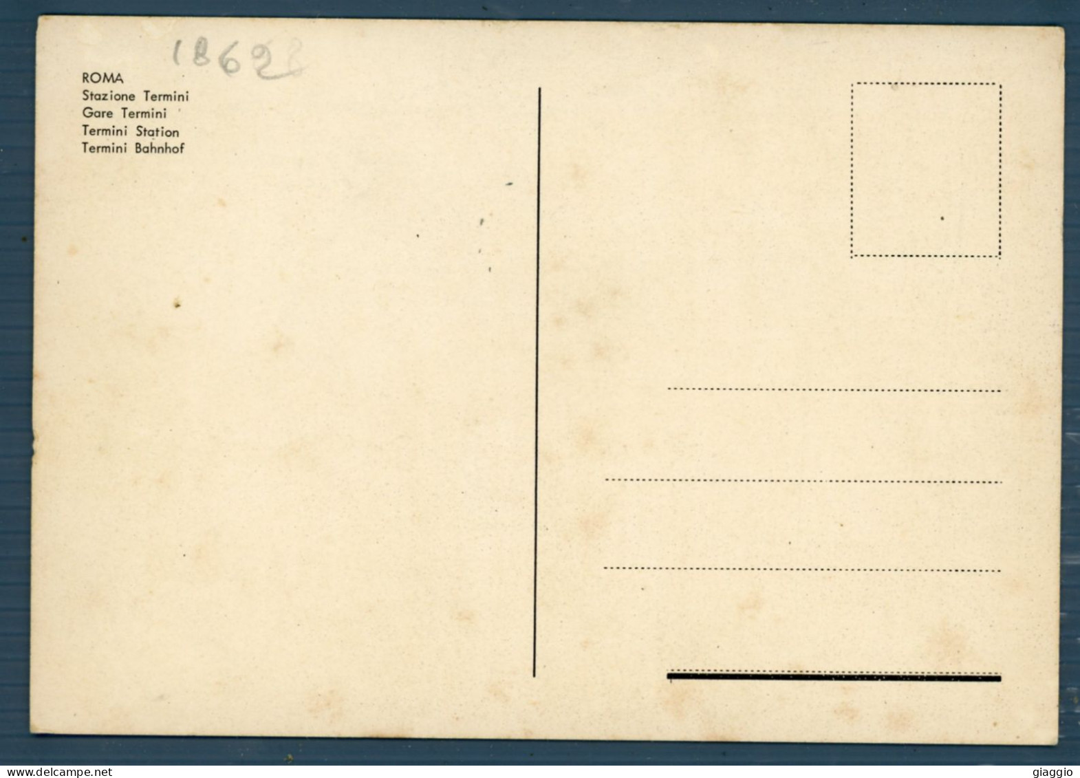 °°° Cartolina - Roma N. 1862 Stazione Termini Nuova °°° - Stazione Termini