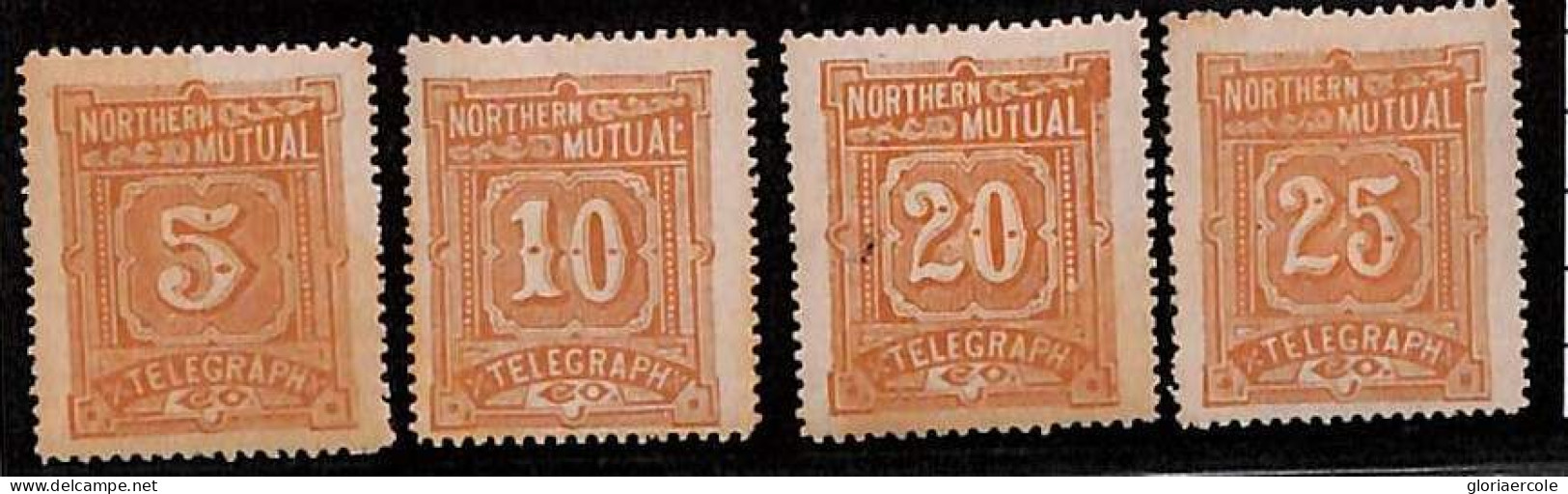 76577 - United States - STAMPS - Scott #  TELEGRAPH  11T 1/4  Mint Hinged M H - Telegraph Stamps