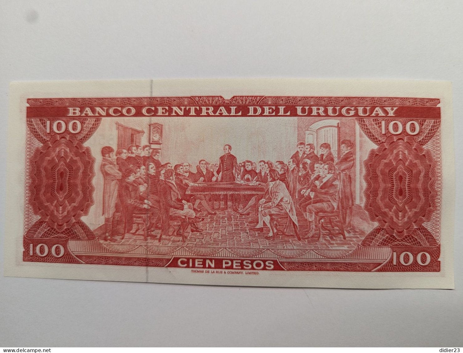 BILLET DE BANQUE URUGUAY - Uruguay