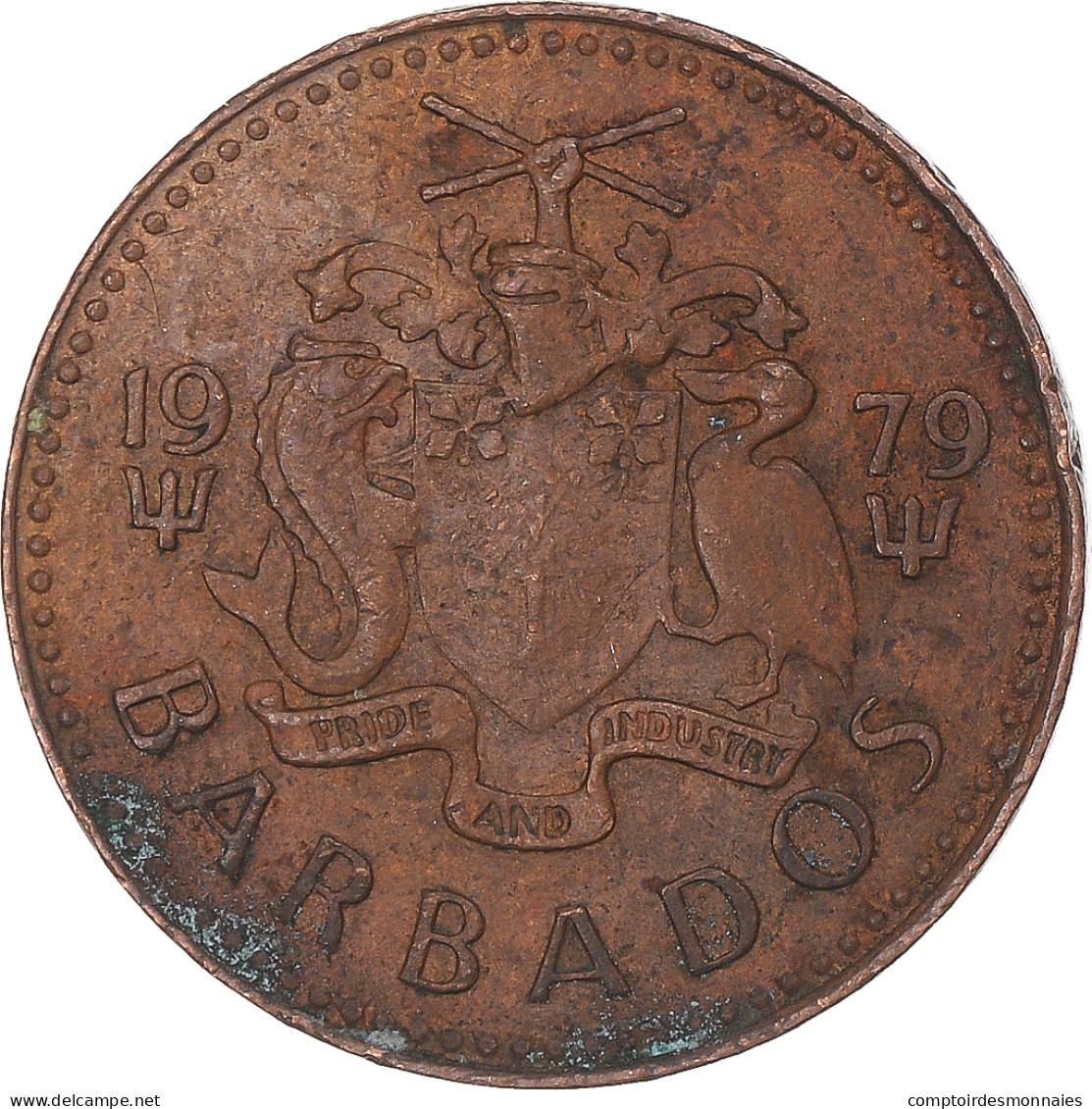 Monnaie, Barbade, Cent, 1979 - Barbados (Barbuda)