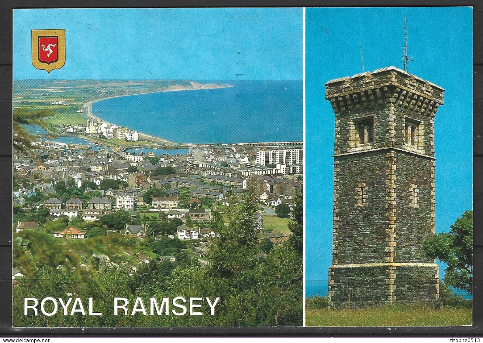 ILE DE MAN. Carte Postale écrite. Royal Ramsey. - Ile De Man