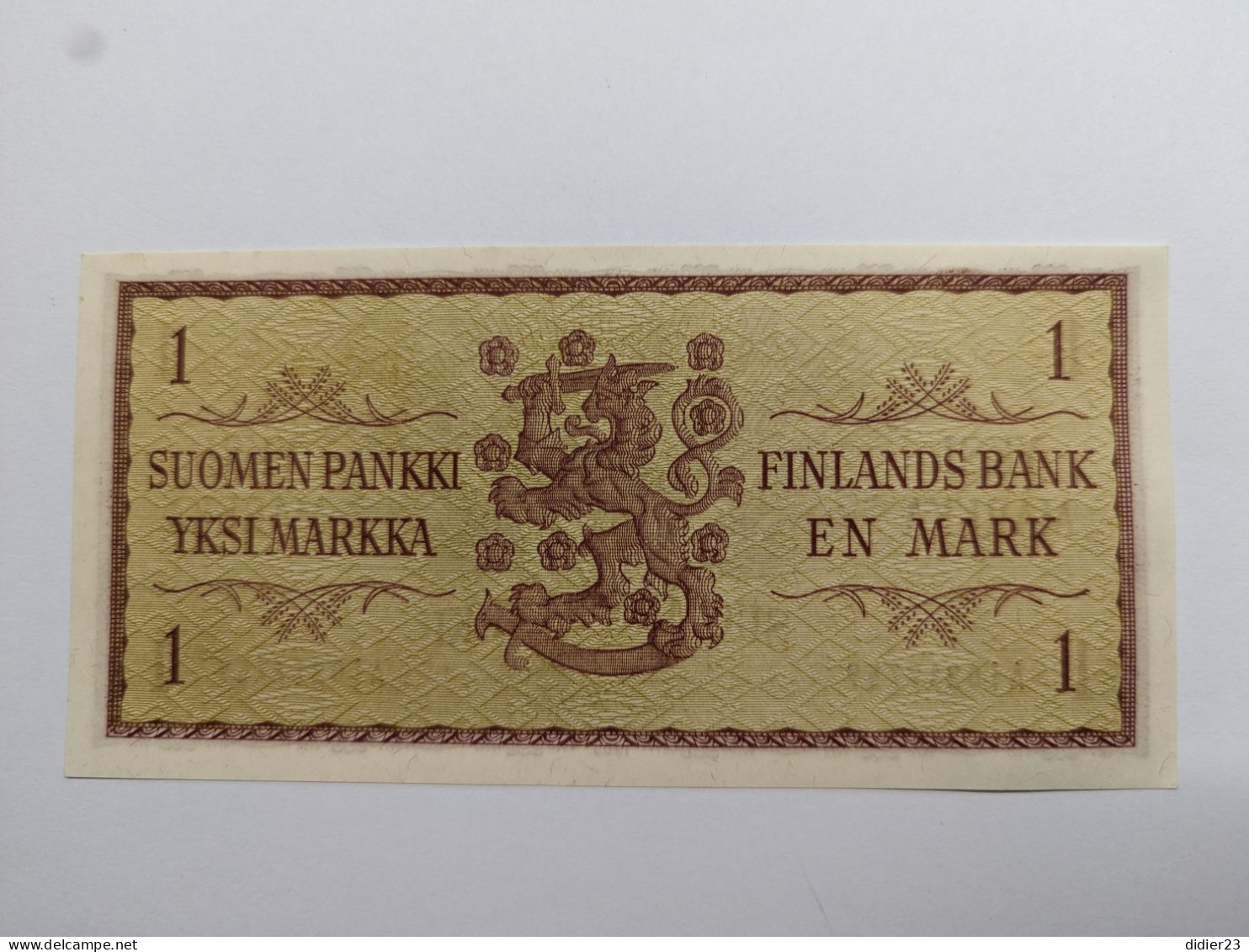 BILLET DE BANQUE FINLANDE - Finlandia