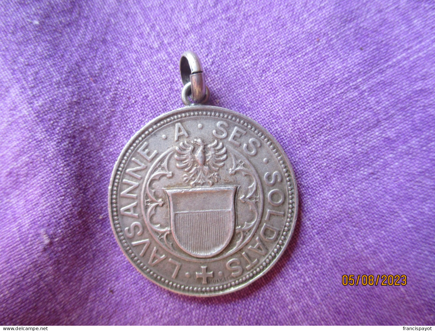 Suisse: Médaille Lausanne Mobilisation De Guerre 1914 - 1919 - Non Classés