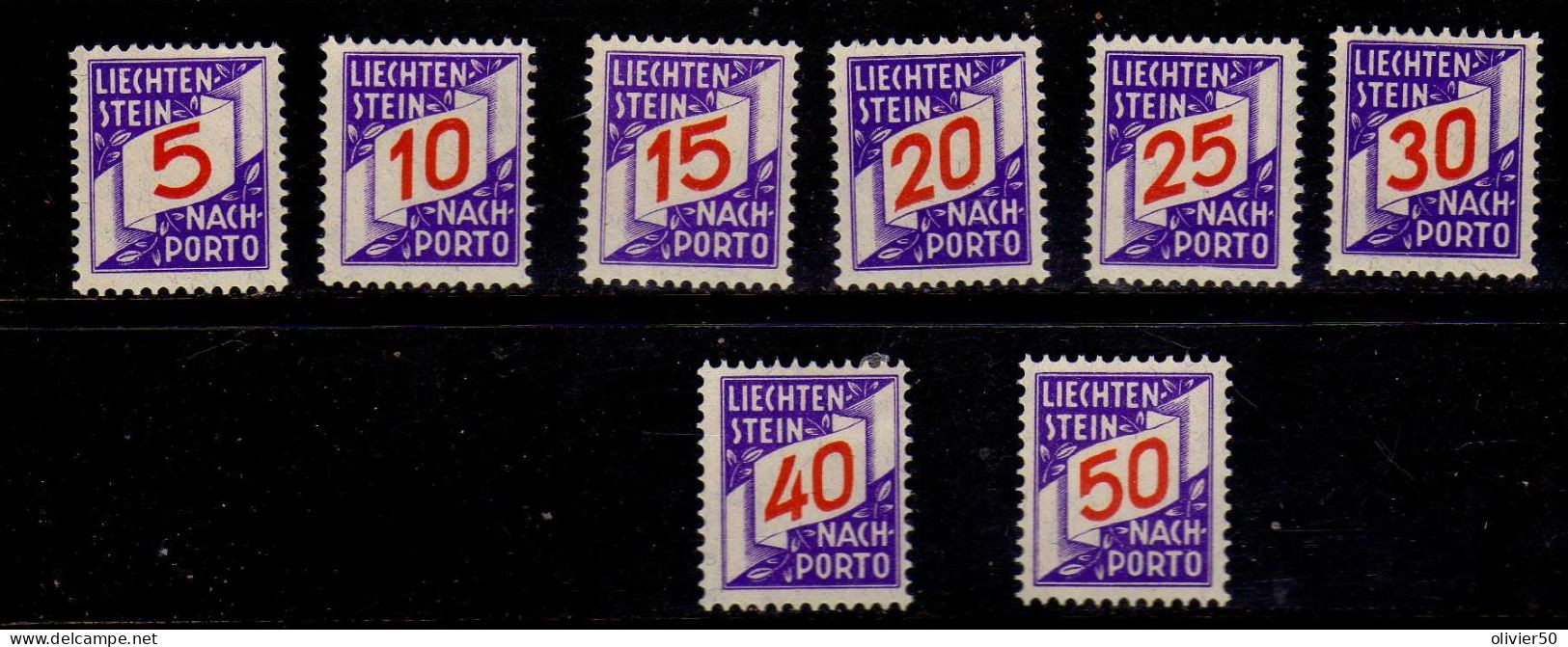 Liechtenstein - (1928) - Serie De Timbres-Taxe Neufs**/* - Impuesto