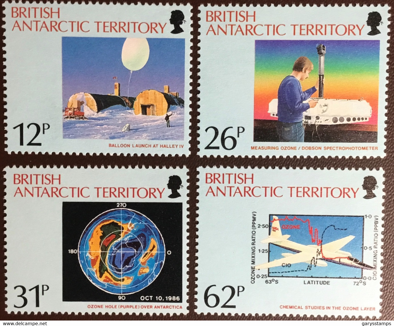 British Antarctic Territory BAT 1991 Discovery Of Ozone Hole MNH - Other & Unclassified