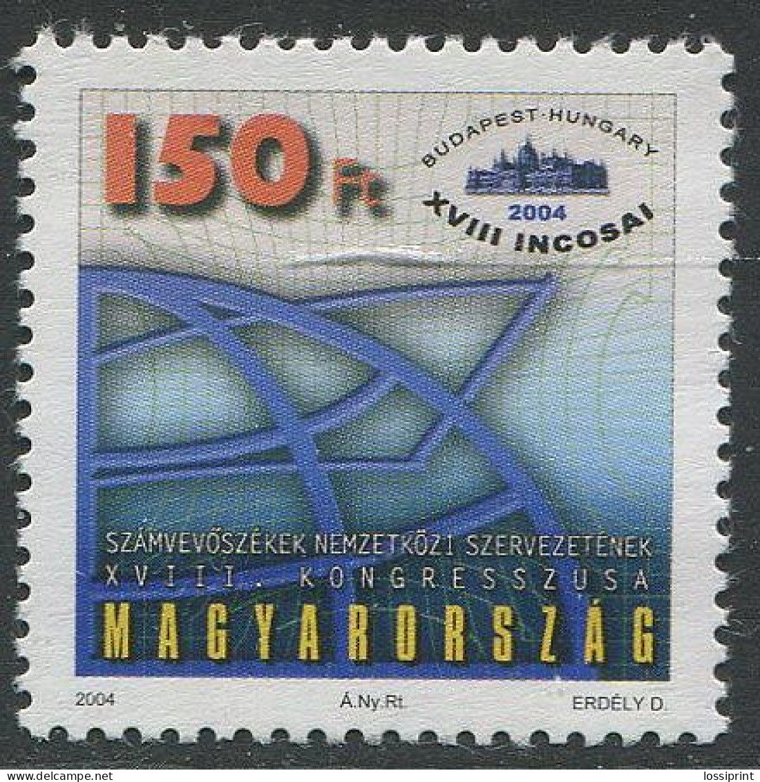 Hungary:Unused Stamp XVIII Congress USA, 2004, MNH - Ungebraucht