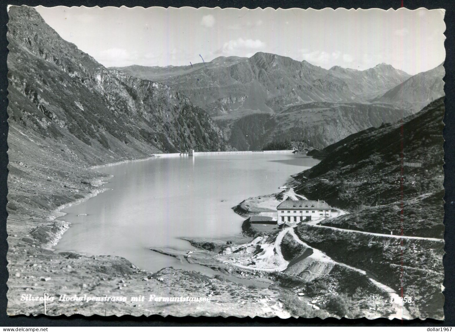 Silvretta-Hochalpenstraße Mit Fermuntstrausee , Alpengasthaus 1750 M.  - Not Used  -2 Scans For Originalscan !! - Bludenz