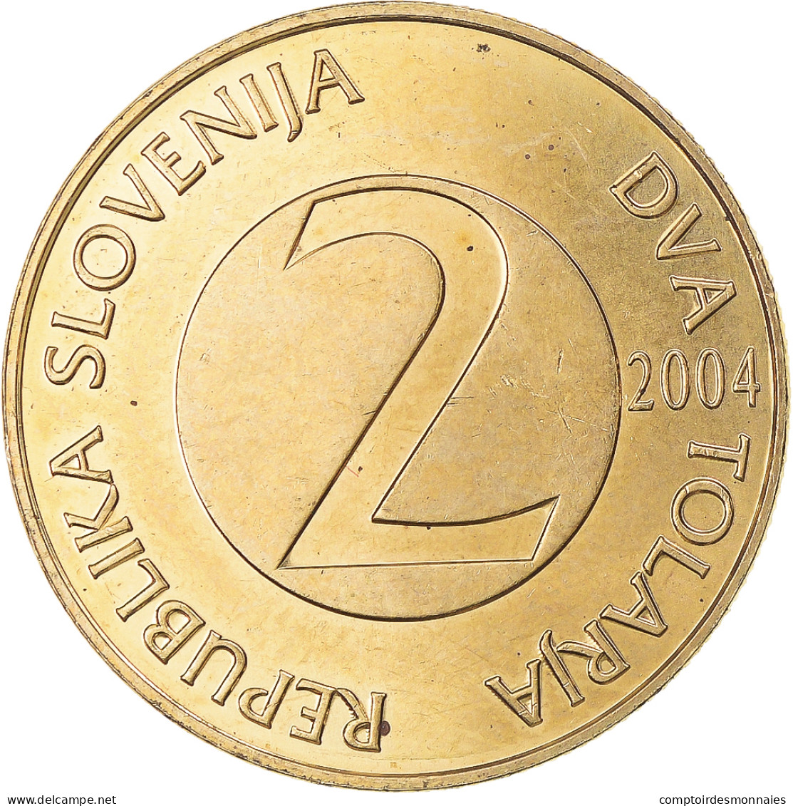 Monnaie, Slovénie, 2 Tolarja, 2004 - Slovénie