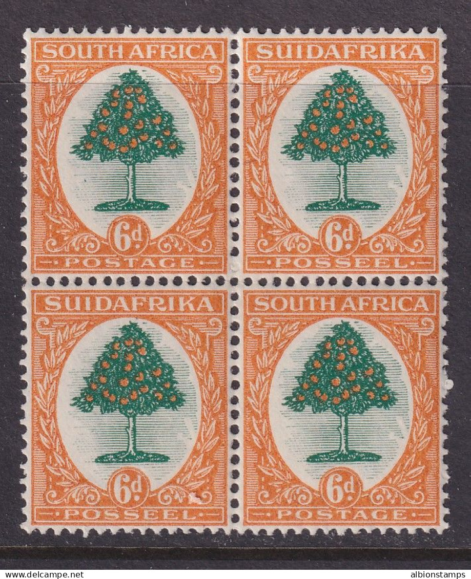 South Africa, Scott 25 (SG 32), MNH Block Of Four - Unused Stamps