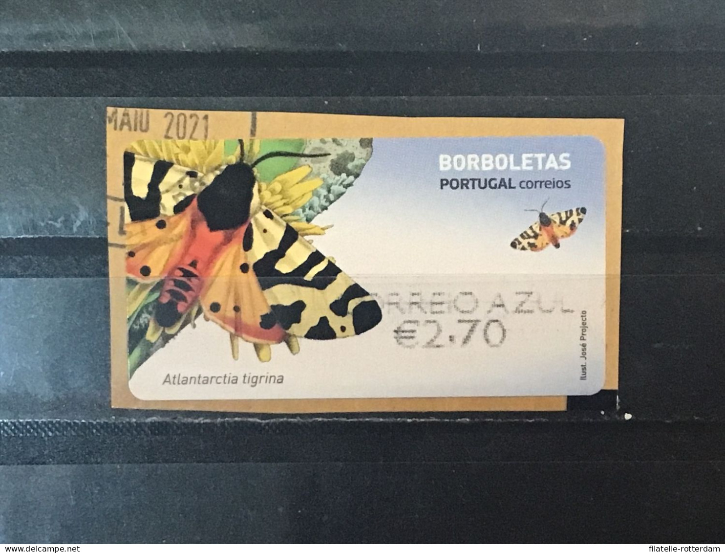 Portugal - Vlinders (2.70) 2021 - Oblitérés