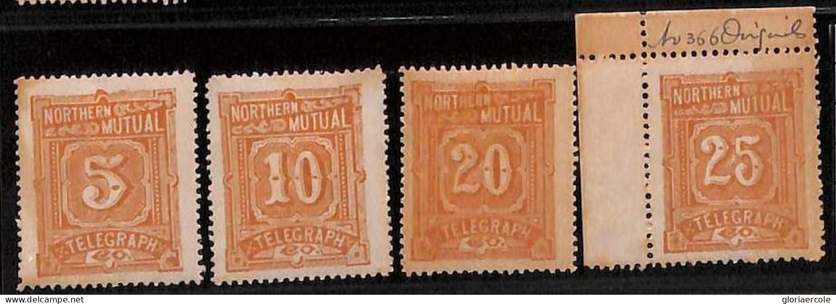 76580 - United States - STAMPS - Scott #  TELEGRAPH 11T 1/4  Mint Mixed MH + MNH - Telegraafzegels