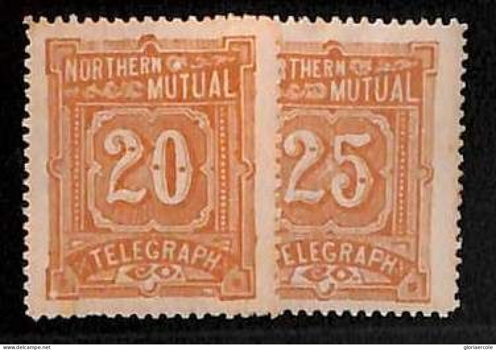 76578 - United States - STAMPS - Scott #  TELEGRAPH  T 3/4  Mint Hinged MH - Telegraafzegels