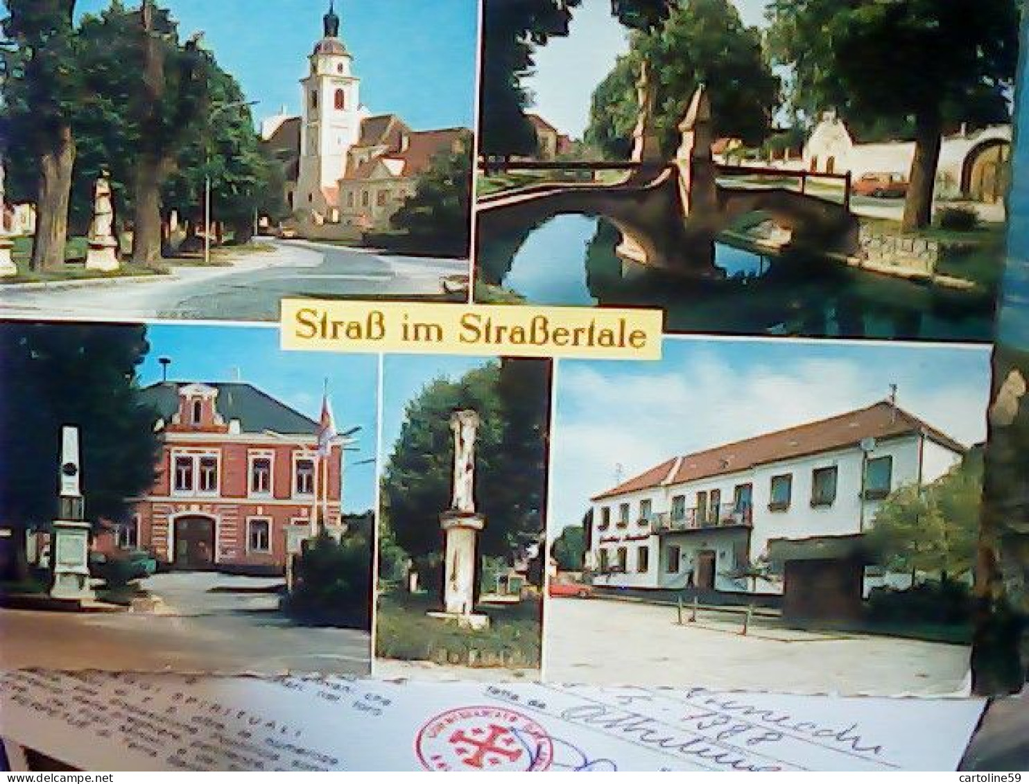 AUSTRIA Österreich Strassertal (Strass Im Strassertale) * Gesamtansicht * WEINORT SRTASS VUES  VB1975 JM1612 - Krems An Der Donau