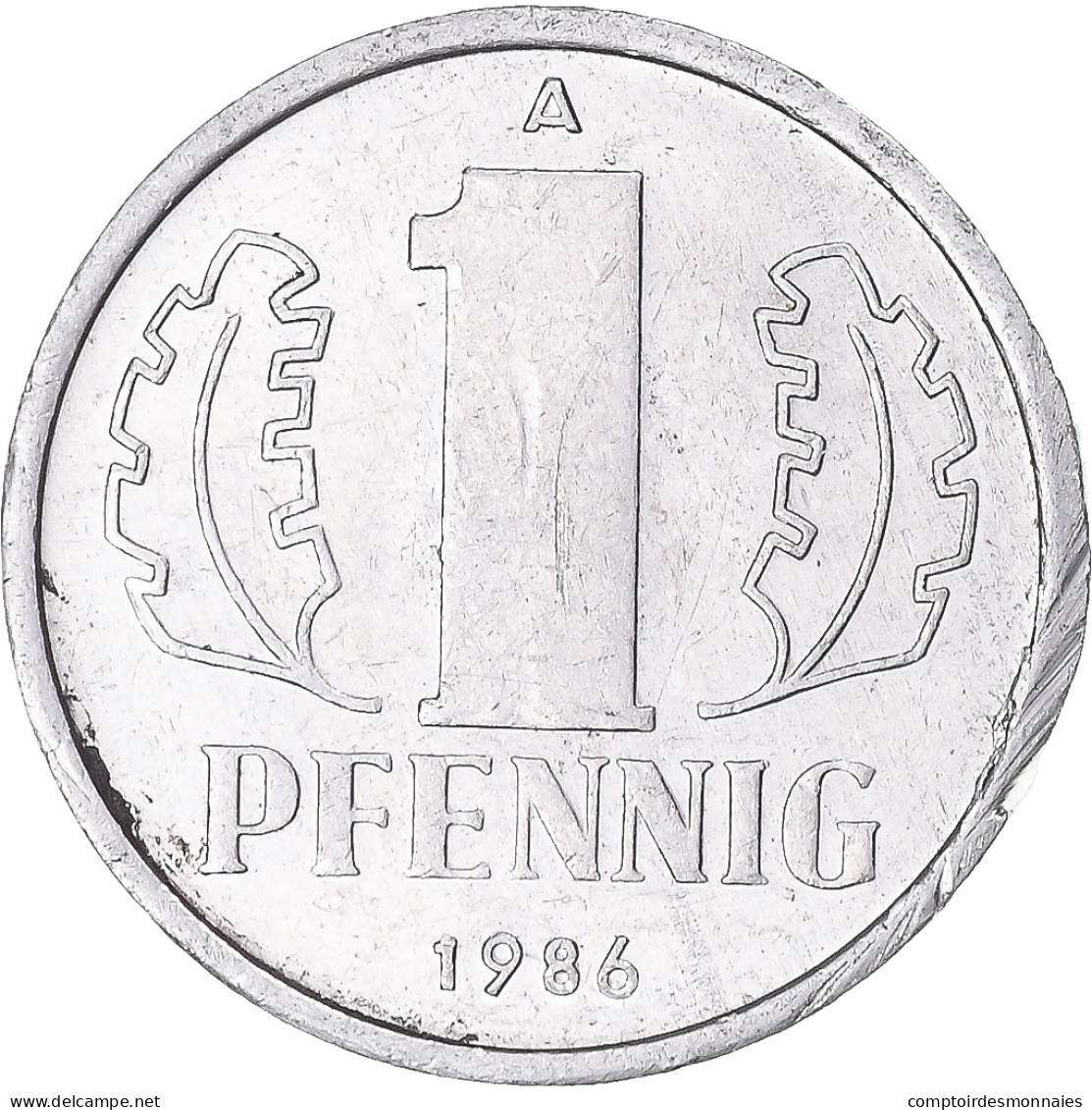 Monnaie, République Démocratique Allemande, Pfennig, 1986 - 1 Pfennig