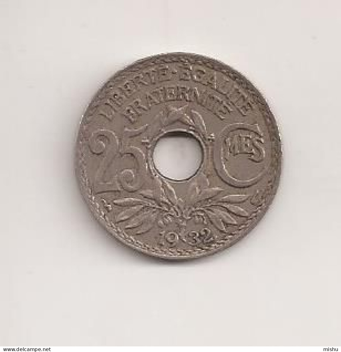 France 25 Centimes 1932 Cent Cents Centimes V1 - Sonstige & Ohne Zuordnung