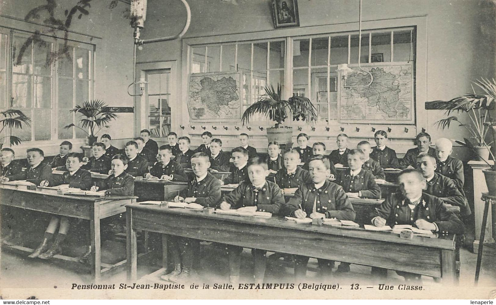 C6402 ESTAIMPUIS Pensionnat St Jean Baptiste Une Classe - Estaimpuis