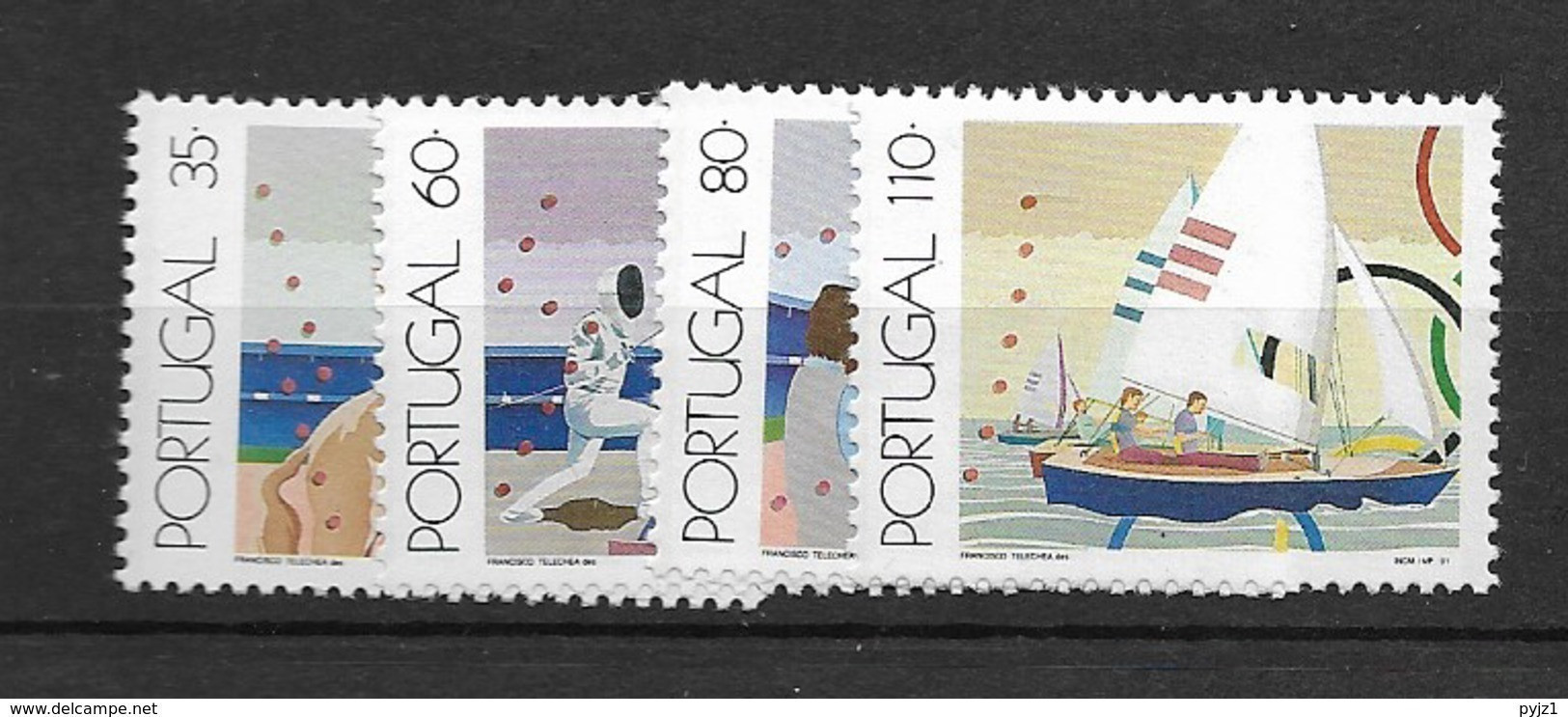 1991 MNH Postugal,  Postfris - Nuevos